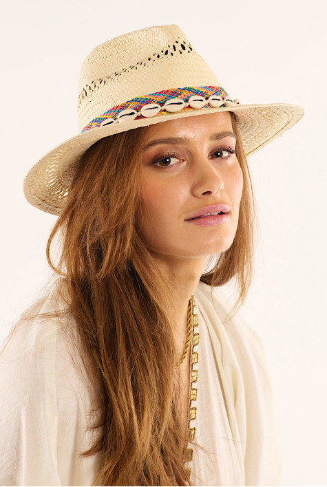 Chapeau Zina Naturel WILD