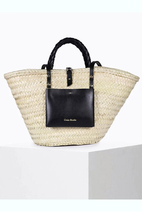 Panier Praia Noir CRAIE STUDIO