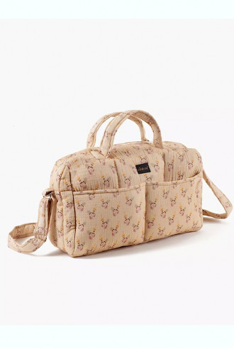 Sac US toile chinée kaki petit modèle