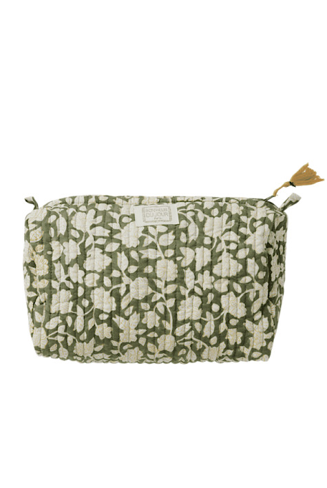 Trousse Indira Jaya Vert BONHEUR DU JOUR