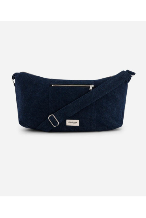 Sac crossbody Charlot Denim brut RIVE DROITE