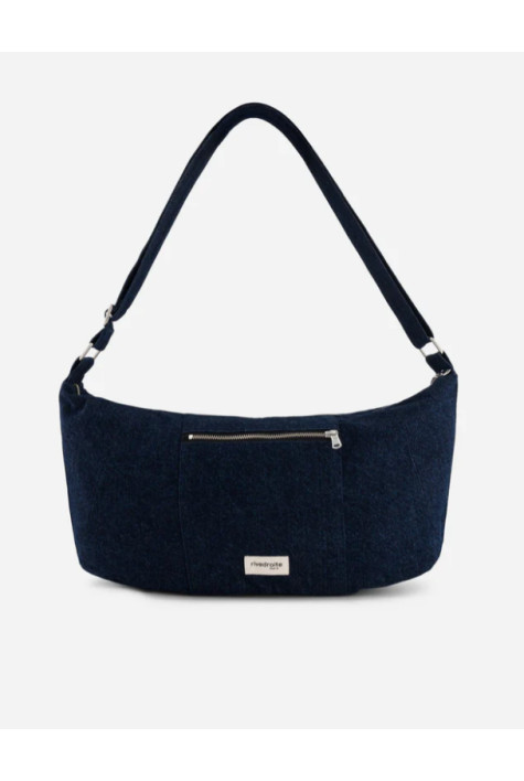 Sac crossbody Charlot Denim brut RIVE DROITE