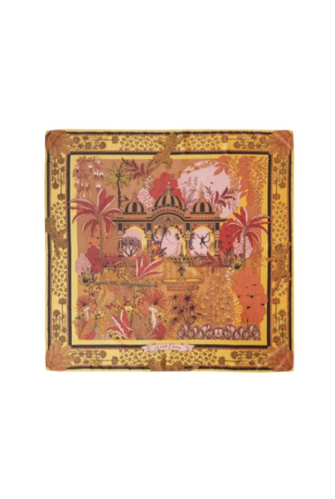 Foulard médium AMBER PALACE Ocre WILD