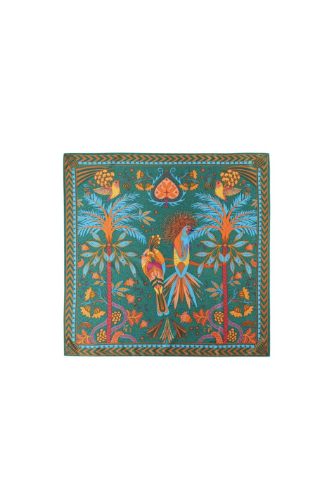 Foulard médium MAGIC INDIA Vert WILD