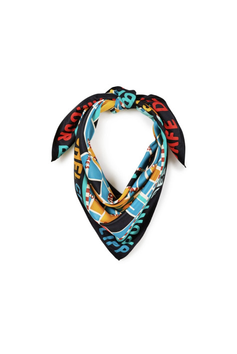 Foulard médium MONPARIS Noir WILD