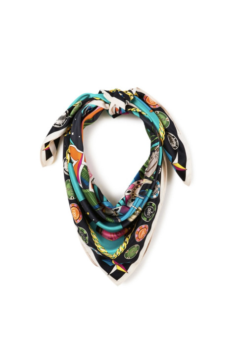 Foulard médium VEGAS Noir WILD