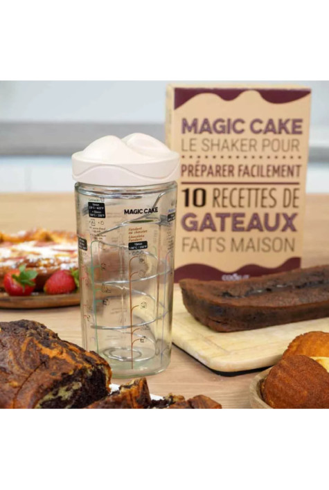 Magic cake skaker 10 recettes de gâteaux 