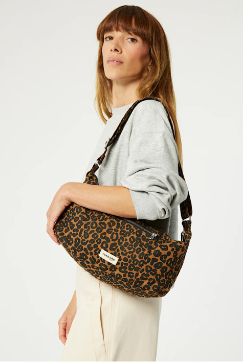 Sac Mini Charlot Leopard RIVE DROITE PARIS