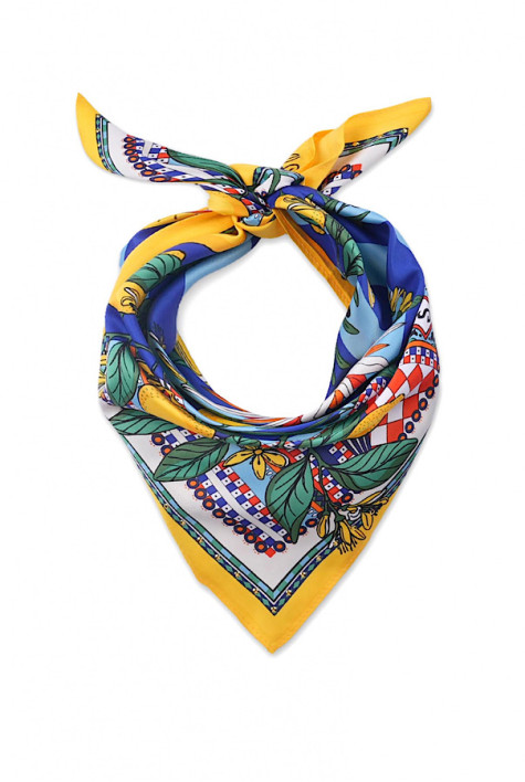 Mini foulard Sicily Bleu WILD