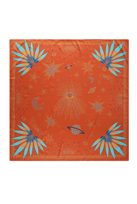 Grand foulard Comète Rust WILD