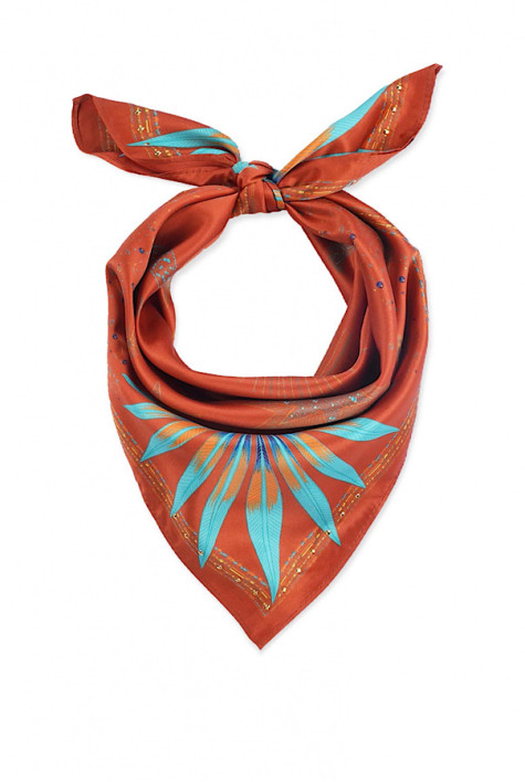 Mini foulard Comèete Rust WILD