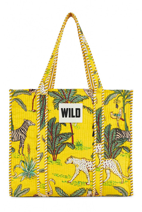 Sac cabas Baustista Jaune WILD