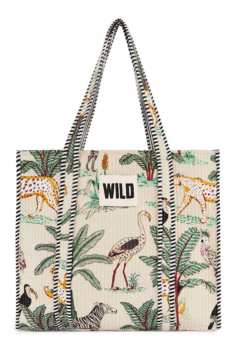 Sac cabas Bautista Beige Wild